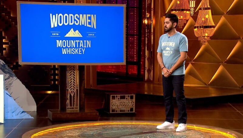 Shark Tank India Season 4 Episode 50 Woodsmen Mountain Whiskey founder impressing sharks