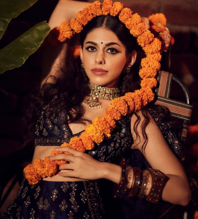 Alaya F Dulhan look in Khush Wedding Magazine April 2025 Photoshoot