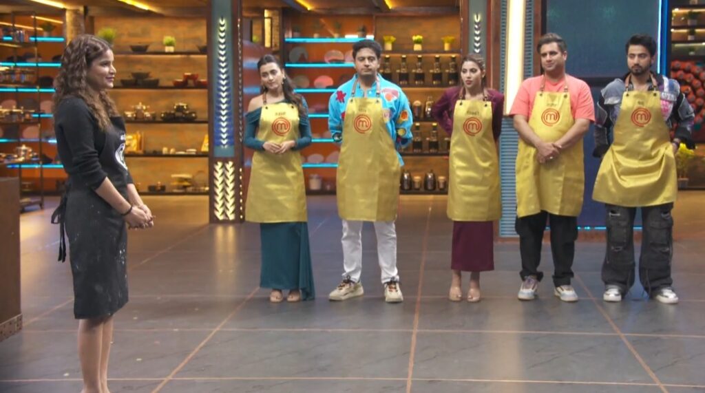Celebrity MasterChef India Episode 49 (3 April 2025) Archana Gautam getting emotional on her elimination from the show