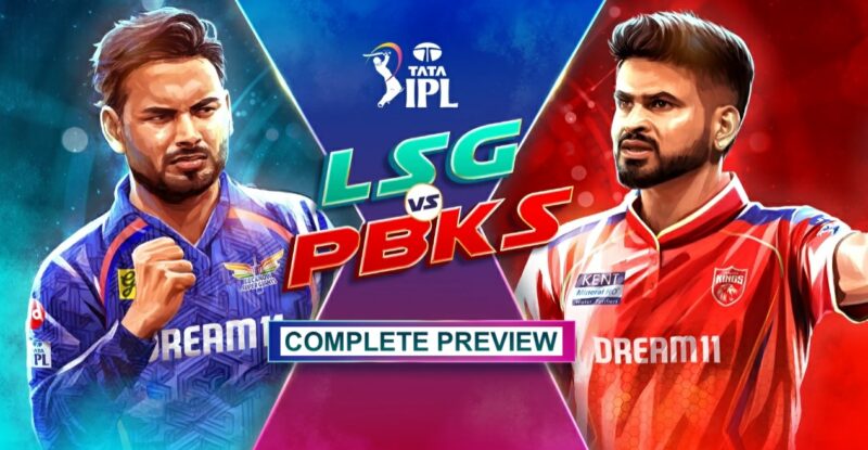 LSG vs PBKS (IPL 2025) Match 13 Rishabh Pant vs Shreyas Iyer battle