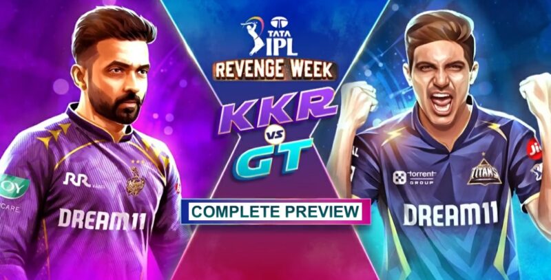 KKR vs GT (IPL 2025) Match 39 Ajinkya Rahane vs Shubman Gill battle