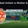 Islamabad United vs Multan Sultans (PSL 2025) Match 7 Shadab Khan vs Mohammad Rizwan battle