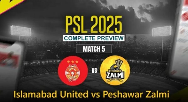 Islamabad United vs Peshawar Zalmi (PSL 2025) Match 5 Shadab Khan vs Babar Azam battle