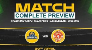 Read more about the article Karachi Kings vs Islamabad United (PSL 2025) Match 10 – Dream11 Tips, Pitch Report, Match Time & Live Streaming Details!