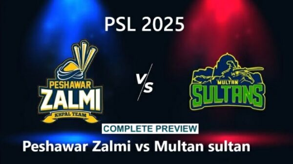 Multan Sultans vs Peshawar Zalmi (PSL 2025) Match 9 Babar Azam vs Mohammad Rizwan battle