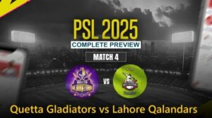 Read more about the article Lahore Qalandars vs Quetta Gladiators (PSL 2025) Match 4 – Dream11 Tips, Pitch Report, Match Time & Live Streaming Details!