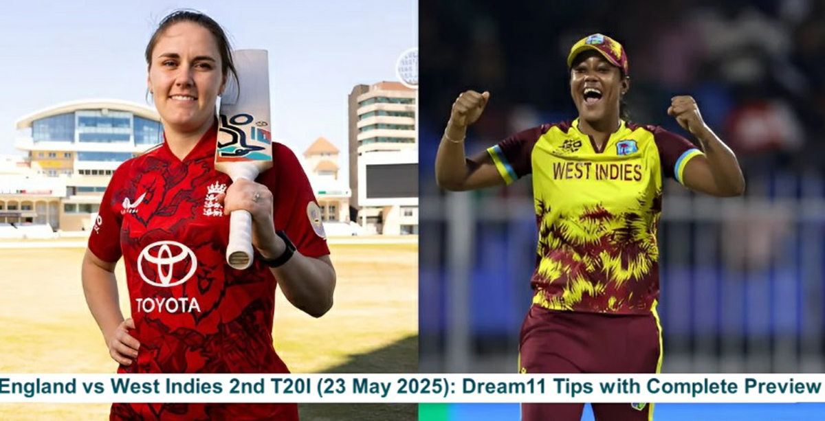 England Women vs West Indies Women 2nd T20I (23 May 2025) Nat Sciver-Brunt vs Hayley Matthews battle