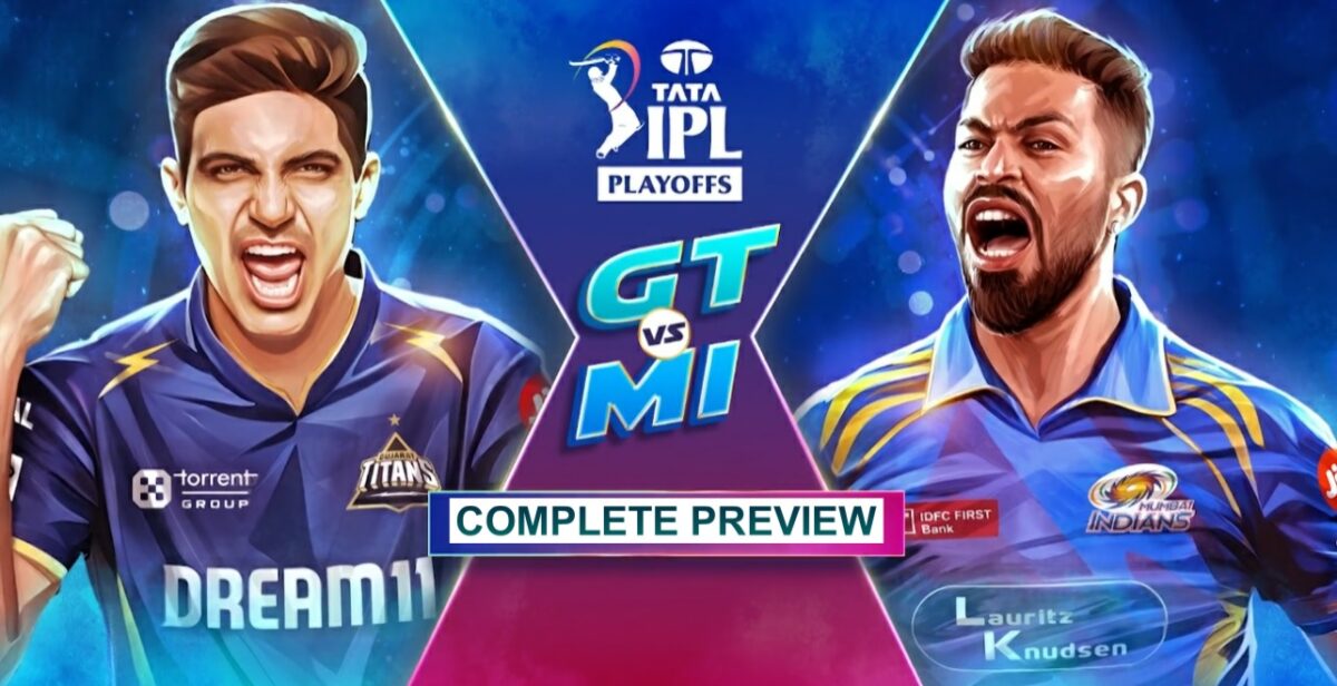 GT vs MI (IPL 2025) Eliminator Shubman Gill vs Hardik Pandya battle