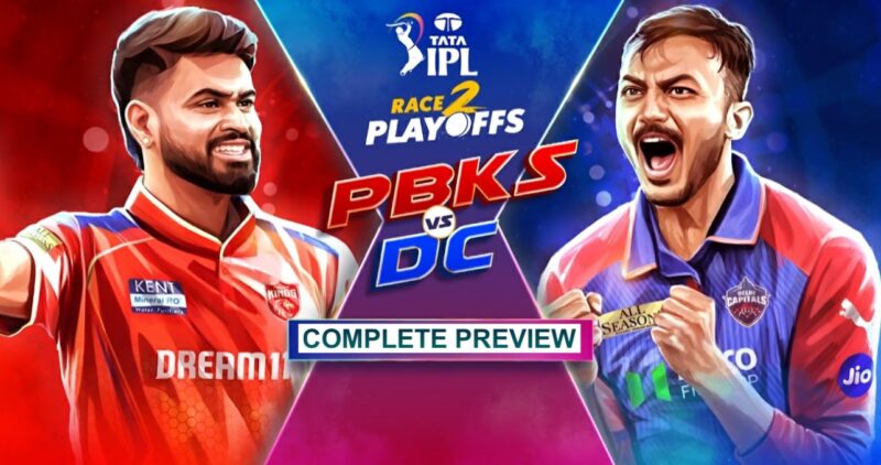 PBKS vs DC (IPL 2025) Match 58 Shreyas Iyer vs Axar Patel battle