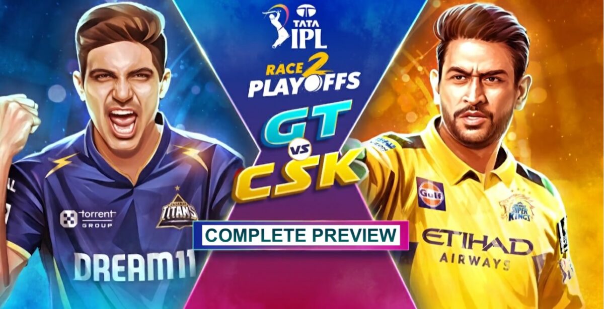 GT vs CSK (IPL 2025) Match 67 Shubman Gill vs MS Dhoni battle
