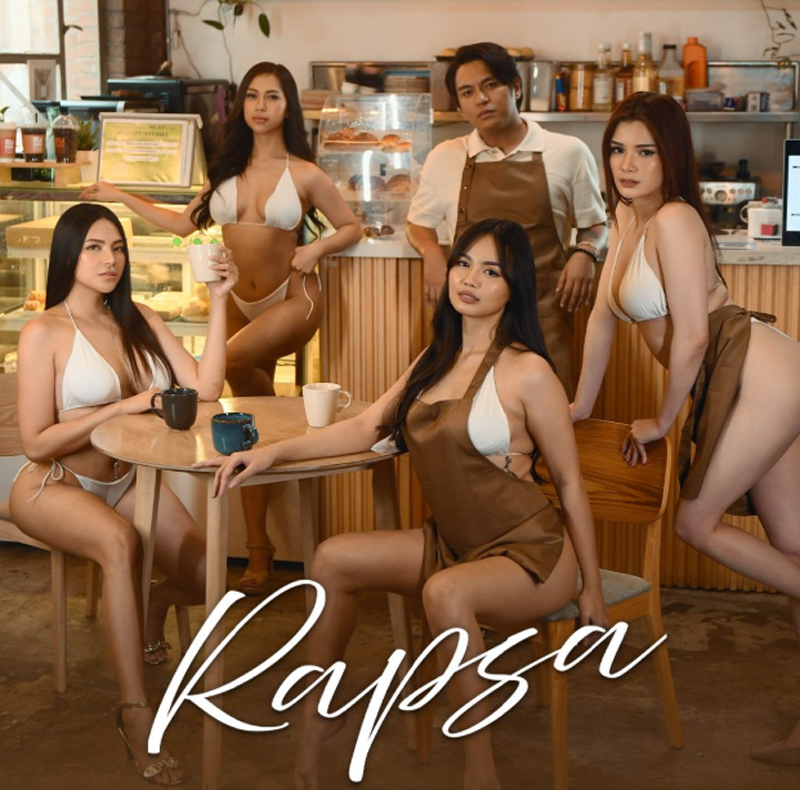 VMX Rapsa (2025) Vern Kaye, Micaella Raz, JD Aguas, Shiena Yu, and Alona Navarro in short clothes 