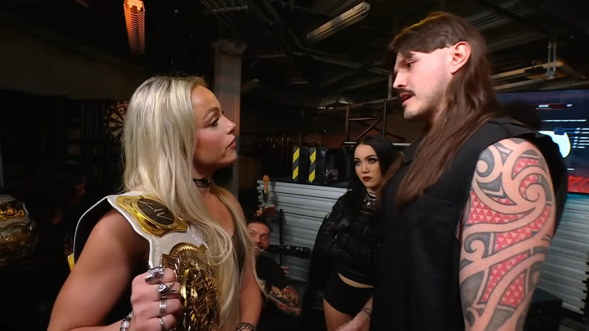 WWE RAW 26 May 2025 Tension between Liv Morgan, Roxanne Perez, and Dominik Mysterio