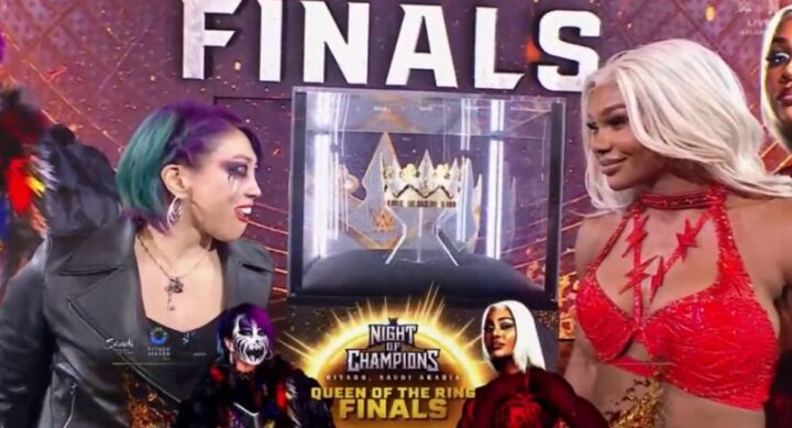 WWE RAW 23 June 2025 Asuka and Jade Cargill stare down photo