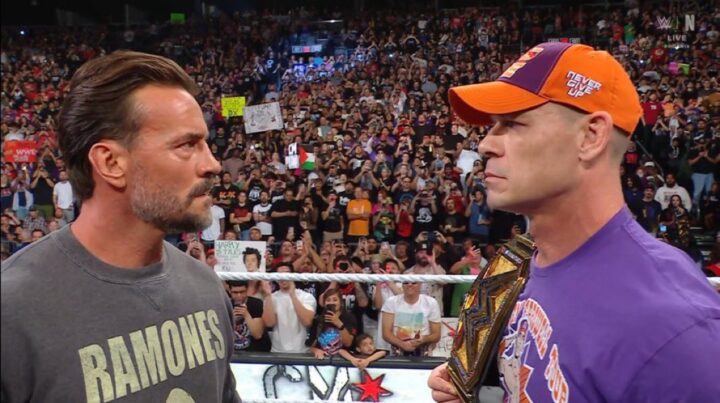 WWE RAW Results (9 June 2025) CM Punk in ring promo battle vs John Cena photo