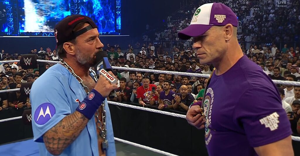 CM Punk dressed as John Cena's Doctor of Thuganomics character on WWE SmackDown 27 June 2025 episode
