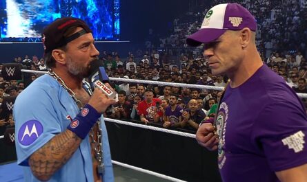 CM Punk dressed as John Cena's Doctor of Thuganomics character on WWE SmackDown 27 June 2025 episode