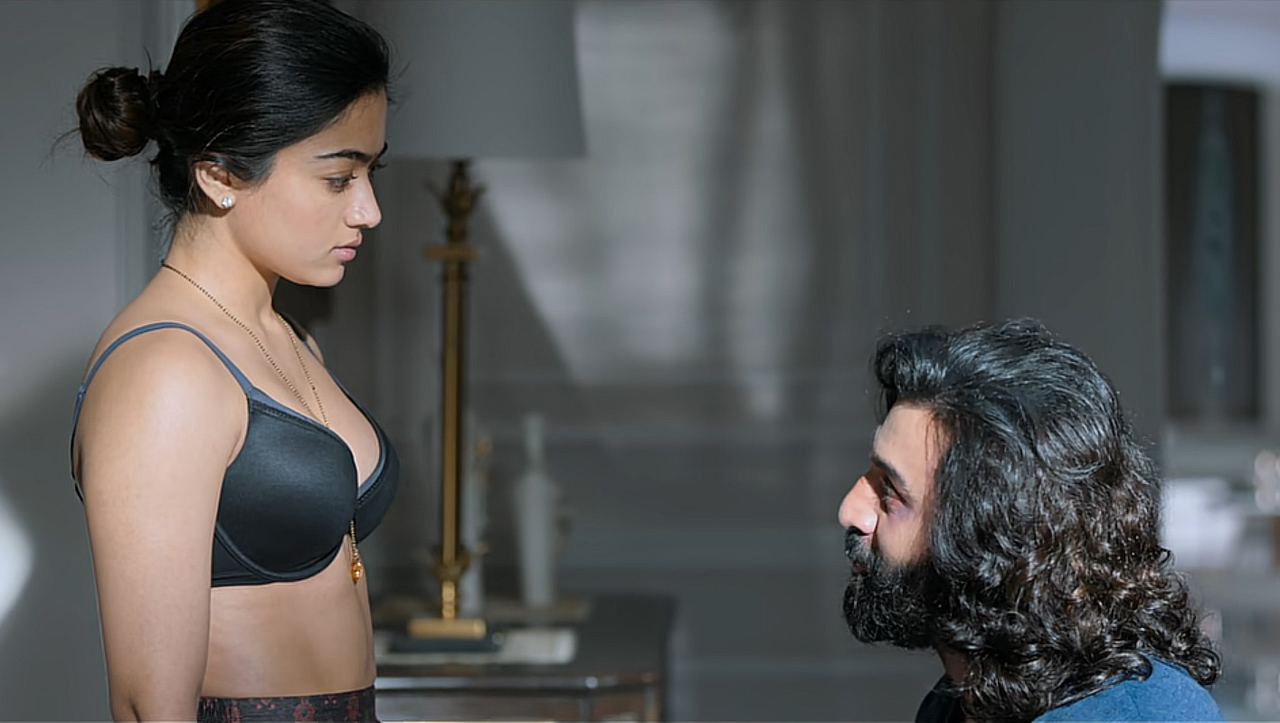 Rashmika Mandanna enjoying suhagraat with Ranbir Kapoor in Animal movie