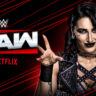 Rhea Ripley advertised banner for WWE RAW Preview (30 June 2025)