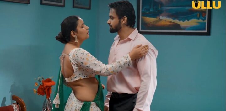 Ridhima Tiwari in a sexy bedroom scene from Raju Ban Gaya Gentleman (ULLU Web Series)