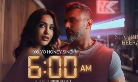 Yo Yo Honey Singh alongside Heera Sohan in 6 AM cover