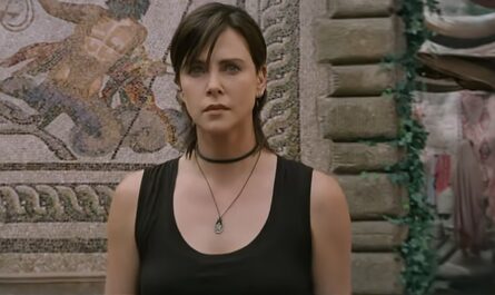 Charlize Theron looking gorgeous in Black Top in The Old Guard 2 (2025) film
