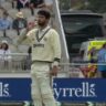 Drinks break during Fourth test between ENG vs IND on 27 July 2025