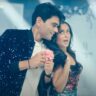 Isha Malviya doing romance with Arjun Verma in Saajan Ghar Aaja music video