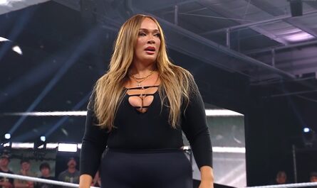 Nia Jax after destroying Lash Legend on WWE NXT 29 July 2025 show