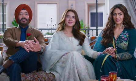 Ajay Devgn and Mrunal Thakur acting as Roshni Walia's parents in Son of Sardaar 2 trailer