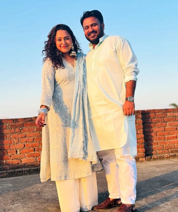 Swara Bhasker celebrating Eid with husband Fahad Ahmad