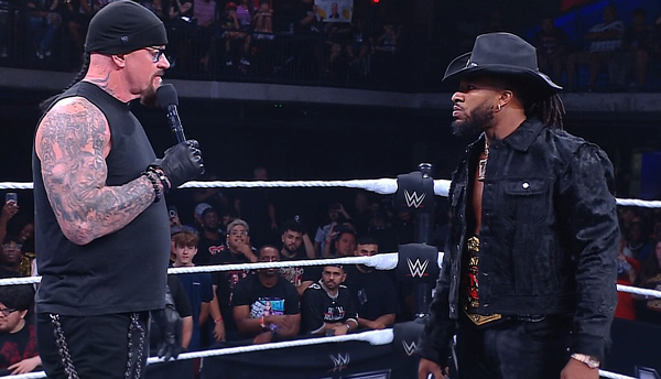 The Undertaker promo battle vs Trick Williams on WWE NXT 22 July 2025 show