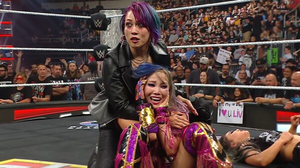 Kairi Sane and Asuka reunion on WWE RAW 7 July 2025