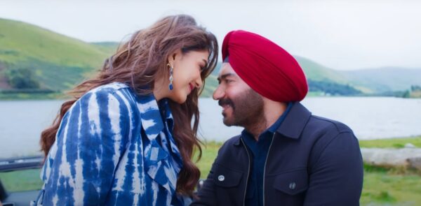 Ajay Devgn with Mrunal Thakur romantic couple in Son of Sardaar 2