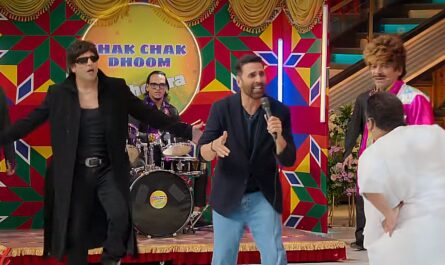 The Great Indian Kapil Show Season 3 Episode 14 Akshay Kumar enjoying with Kiku Sharda and Krushna Abhishek