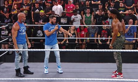 Tommaso Ciampa and Johnny Gargano promo battle against Trick Williams on WWE NXT 2 September 2025 episode