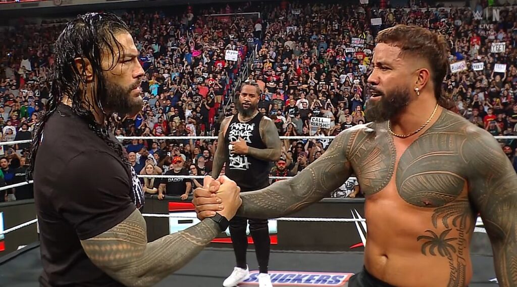 WWE RAW 29 September 2025 Main Event Segment feat Roman Reigns and Jey Uso