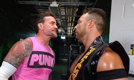 WWE RAW 6 October 2025 CM Punk tag teaming with LA Knight