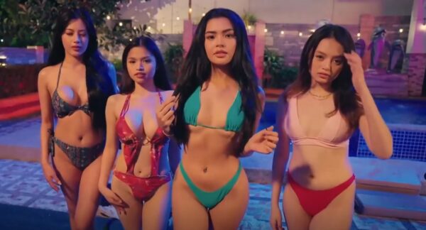 VMX Madulas (2025) Pinoy Film Astrid Lee, Cheena Dizon, Rhea Montemayor, and Liana Rosales hot scene near pool