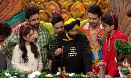 Laughter Chefs Season 3 Episode 10 (December 21, 2025) Chef Harpal Singh Sokhi judging Team Kaanta Christmas Charlie dish