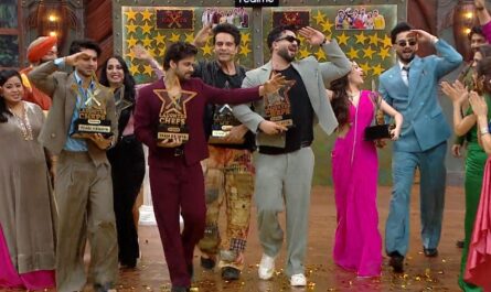 Laughter Chefs Season 3 Episode 20 Team Kaanta members doing winning march