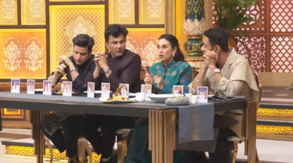 MasterChef India Season 9 Episode 18 (January 28, 2026) Vikas Khanna, Ranveer Brar, Kunal Kapur, and Karishma Kapoor tasting dishes 