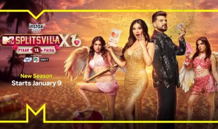 MTV Splitsvilla 16 Poster feat Karan Kundrra, Sunny Leone, Uorfi Javed, and Nia Sharma