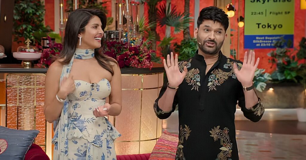 The Great Indian Kapil Show Season 4 Episode 1 Priyanka Chopra looking hot