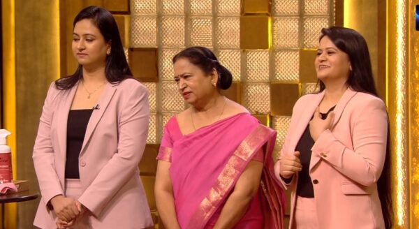 Shark Tank India Season 5 Episode 18 (January 28, 2026) three ladies making pitch in front of sharks