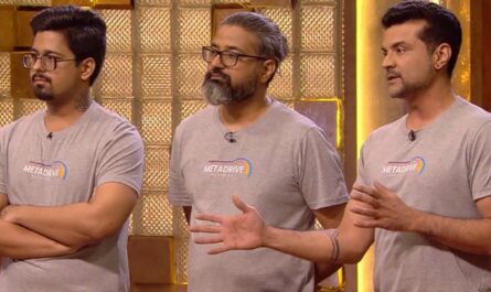 Shark Tank India Season 5 Episode 20 metadrive founders trying to impress sharks