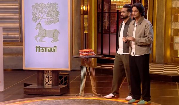 Pistabarfi brand founders trying to impress on Shark Tank India Season 5 EP 7 (January 13, 2026)