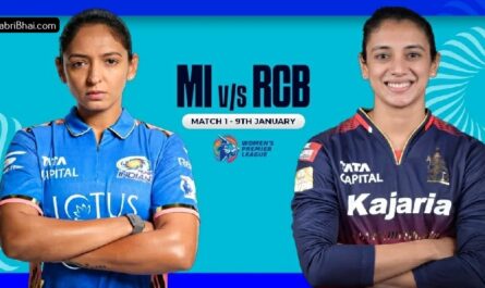 WPL Season 4 Mumbai Indians Women vs Royal Challengers Bengaluru Women match 1 poster