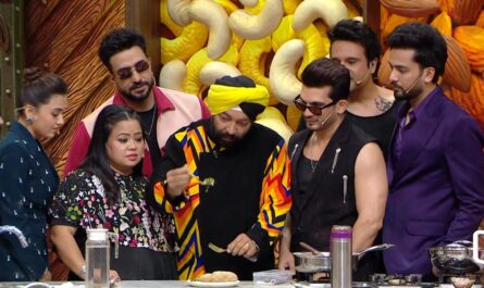Laughter Chefs Season 3 Episode 24 on 8 Feb 2026 Chef Harpal trying Arjun and Tejasswi dish