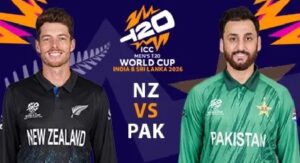 Read more about the article New Zealand vs Pakistan (Feb 21, 2026) Super 8 Match Pitch Report, Rain Forecast, Probable Playing XI’s, and Winner Prediction