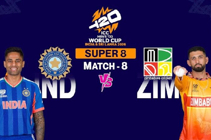 India vs Zimbabwe (Feb 26, 2026) Super 8 Match Pitch Report, Rain Forecast, Probable Playing XIs, and Winner Prediction